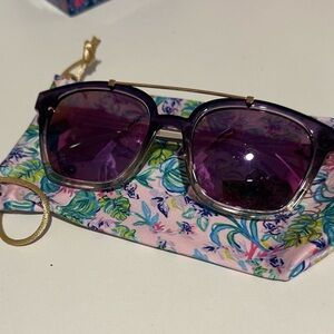 Lilly Pulitzer Hadley sunglasses